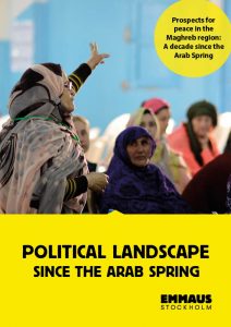 Framsida på rapporten "Political Landscape since the Arab Spring"